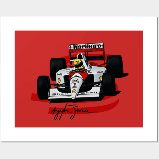 Senna McLaren Posters and Art